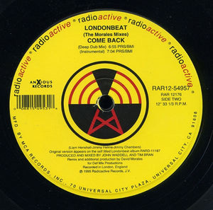 Londonbeat - Come Back (The Morales Mixes) - 1995