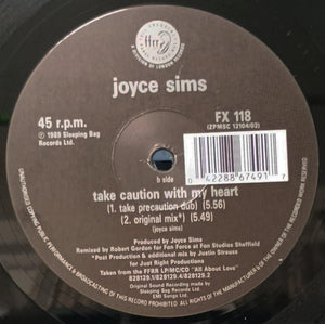Joyce Sims - Take Caution With My Heart