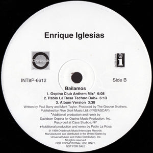 Enrique Iglesias - Bailamos - 1999
