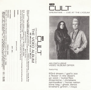 Cult, The - Live At The Lyceum - London - 20th May 1984 - 1986