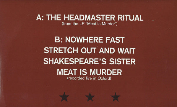 Smiths, The - The Headmaster Ritual - 1985