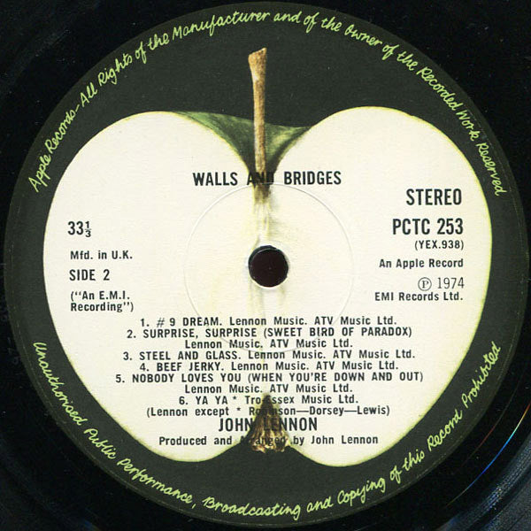 John Lennon - Walls And Bridges