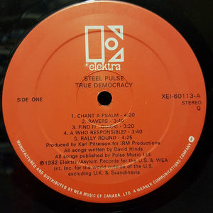 Steel Pulse - True Democracy - 1982