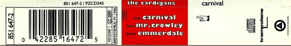 Cardigans, The - Carnival (CD) - 1995