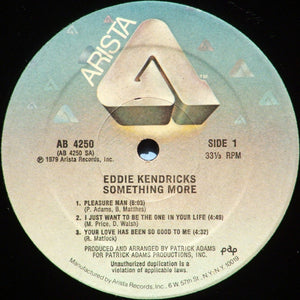 Eddie Kendricks - Something More