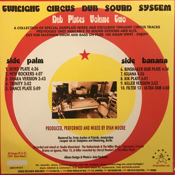 Twilight Circus Dub Sound System - Dub Plates Volume Two - 1999
