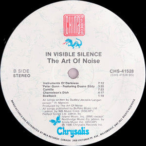 Art Of Noise, The - In Visible Silence - 1986