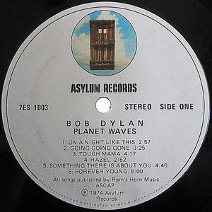 Bob Dylan - Planet Waves - 1974
