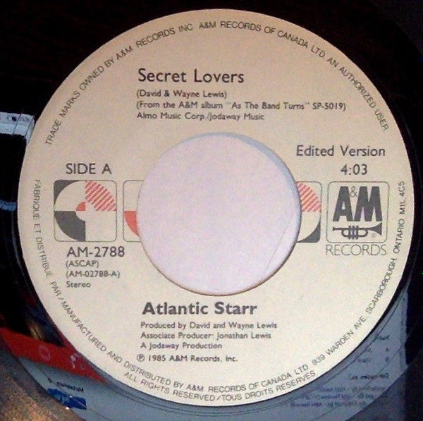 Atlantic Starr - Secret Lovers