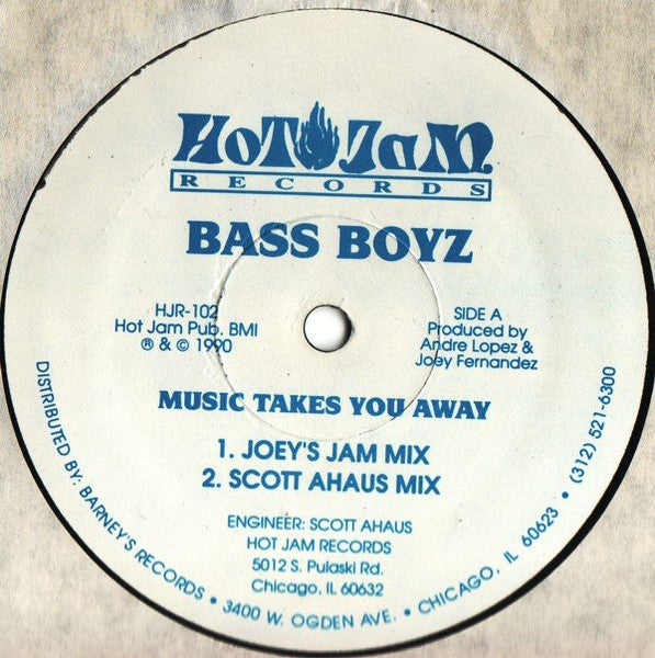 The Bass Boyz - Music Takes You Away