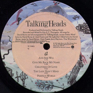 Talking Heads - Little Creatures 1985 - Quarantunes