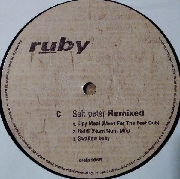 Ruby - Salt Peter Remixed (Revenge, The Sweetest Fruit.)