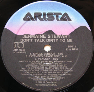 Jermaine Stewart - Don't Talk Dirty To Me