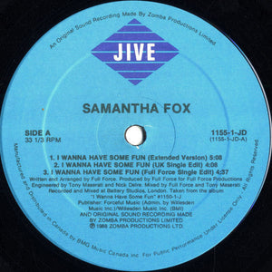 Samantha Fox - I Wanna Have Some Fun