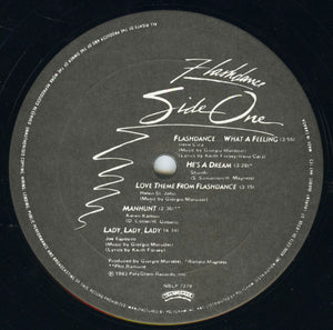 Various - Flashdance (Original Soundtrack From The Motion Picture) - 1983