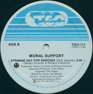 Moral Support - Strange Day For Dancing - 1984