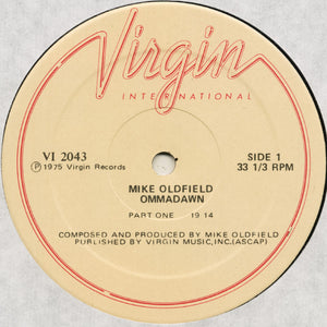 Mike Oldfield - Ommadawn Vinyl Record