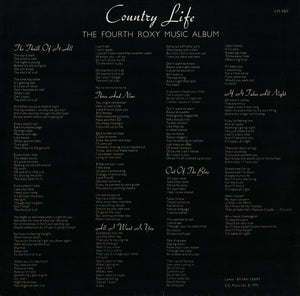 Roxy Music - Country Life - 1974