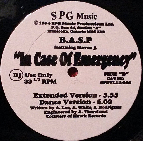 Prohibition - Prohibition Groove / In Case Of Emergency