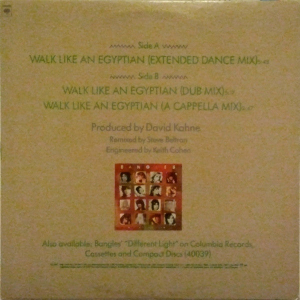 Bangles - Walk Like An Egyptian - 1986