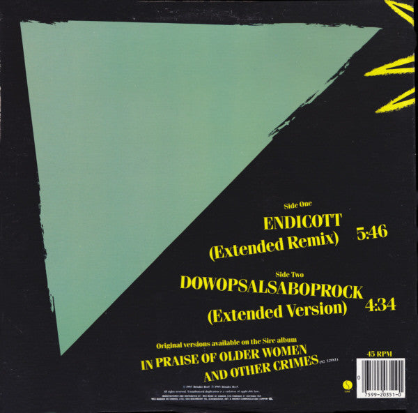 Kid Creole And The Coconuts - Endicott - 1985