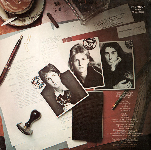 Wings - Band On The Run - 1973