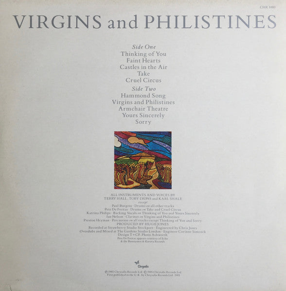Colourfield, The - Virgins And Philistines - 1985