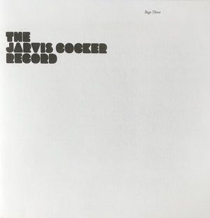 Jarvis Cocker - The Jarvis Cocker Record (CD) - 2006