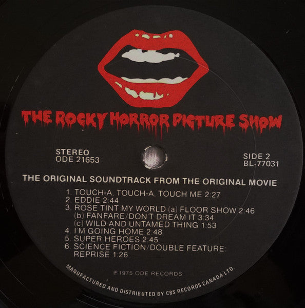 "The Rocky Horror Picture Show" Original Cast - The Rocky Horror Picture Show - Original Sound Track - 1978