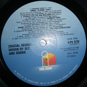 Various - Crucial Reggae - Driven By Sly & Robbie - 1982