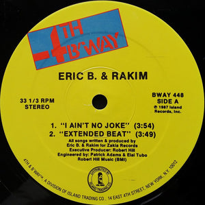 Eric B. & Rakim - I Ain't No Joke