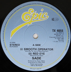 Sade - Smooth Operator - 1984