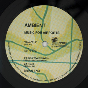 Brian Eno - Ambient 1 (Music For Airports) - 1979