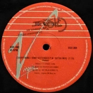 Boy George - Everything I Own 1987 - Quarantunes