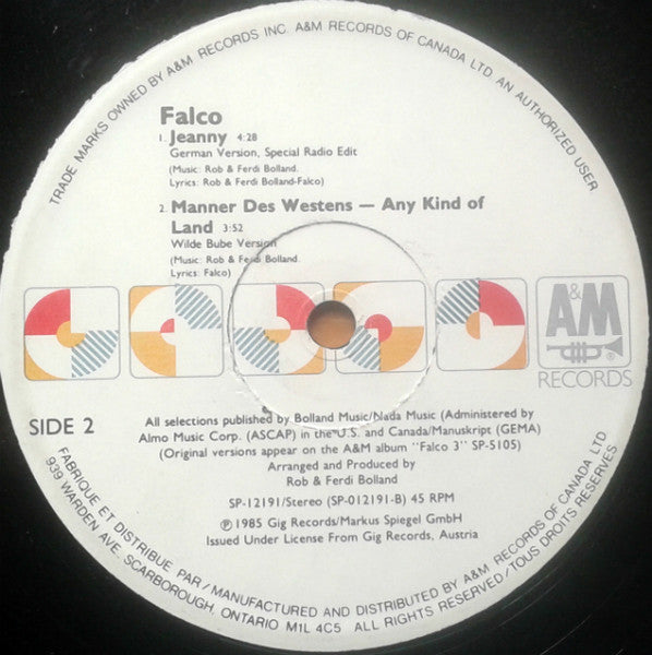 Falco - Jeanny - 1986