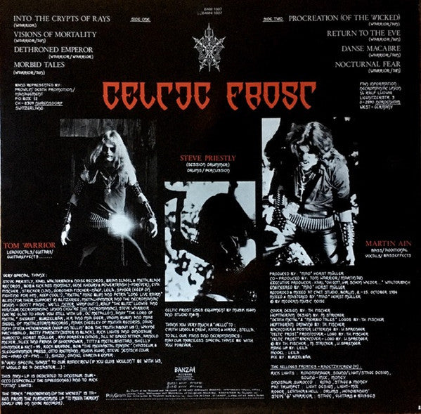 Celtic Frost - Morbid Tales - 1985