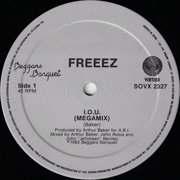 Freeez - I.O.U.