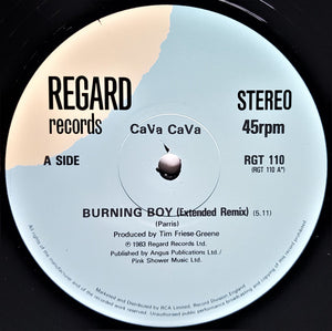 CaVa CaVa - Burning Boy - 1983