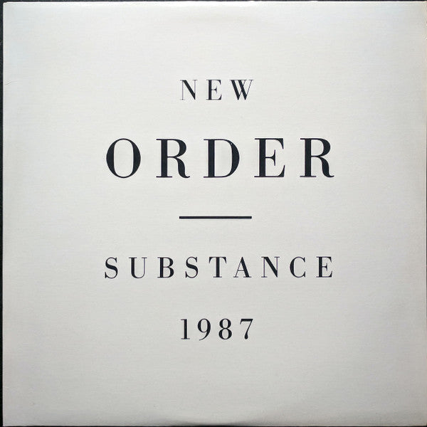 New Order - Substance - 1987