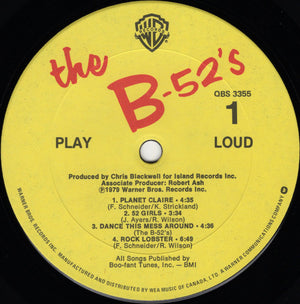 B-52's, The - The B-52's - 1979