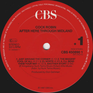 Cock Robin - After Here Through Midland