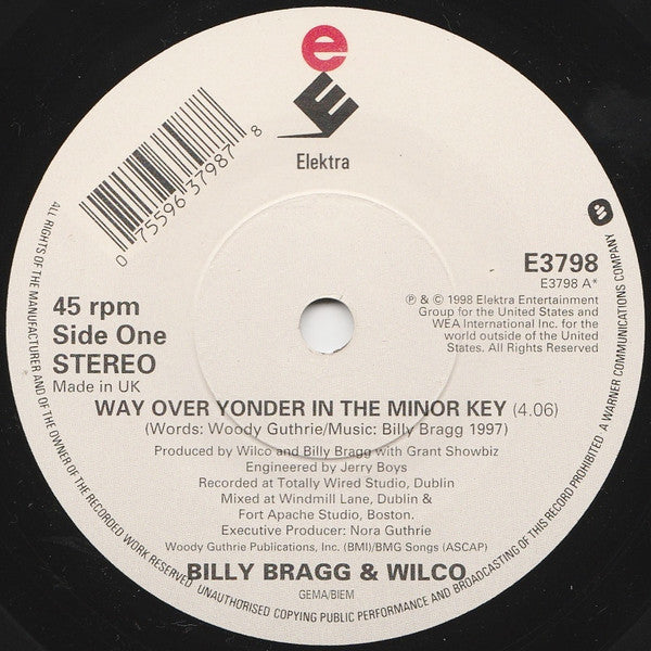 Billy Bragg - Way Over Yonder In The Minor Key