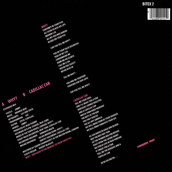 Bronski Beat - Why? - 1984