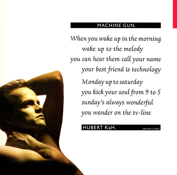 Hubert Kah - Machine Gun