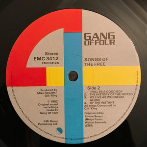 Gang Of Four - Songs Of The Free - 1982