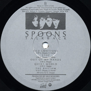 Spoons - Talkback - 1983