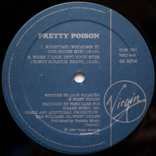 Pretty Poison - When I Look Into Your Eyes / Nighttime Vinyl Record