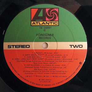 Foreigner - Records - 1982