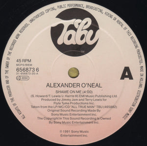 Alexander O'Neal - Shame On Me