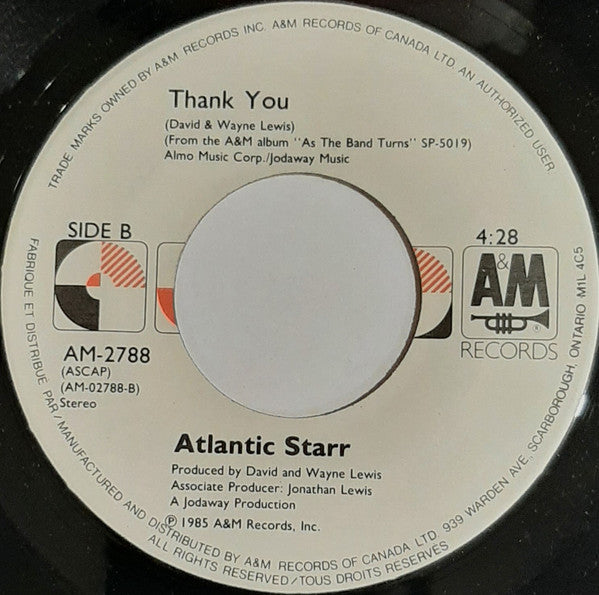 Atlantic Starr - Secret Lovers - 1985